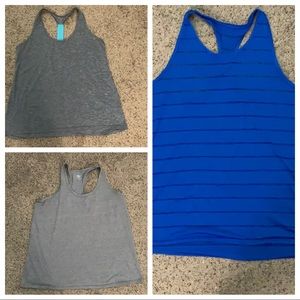 3 xl/xxl workout tanks